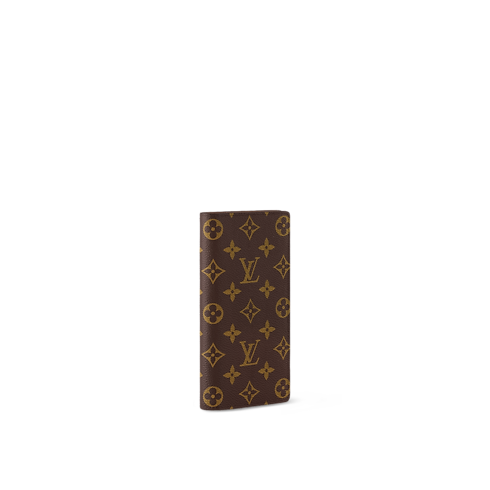 Cartera Brazza Lona Monogram Bolsos y pequeña marroquinería Personalización de artículos de cuero } | LOUIS VUITTON (Zoom de producto)