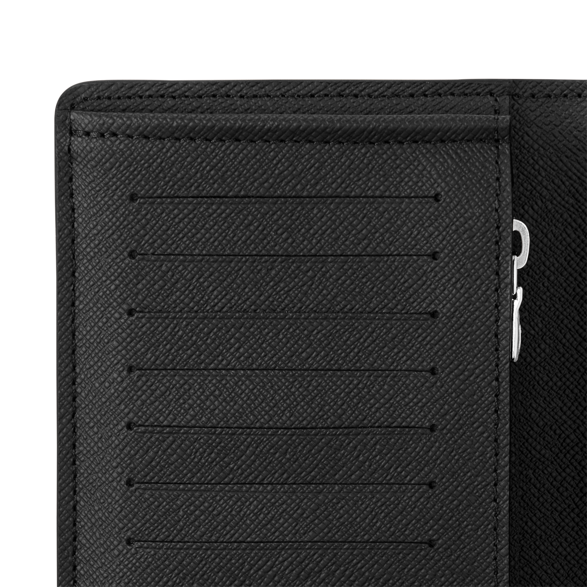 Cartera Brazza Toile Damier Graphite Bolsos y pequeña marroquinería Personalización de artículos de cuero } | LOUIS VUITTON (Zoom de producto)