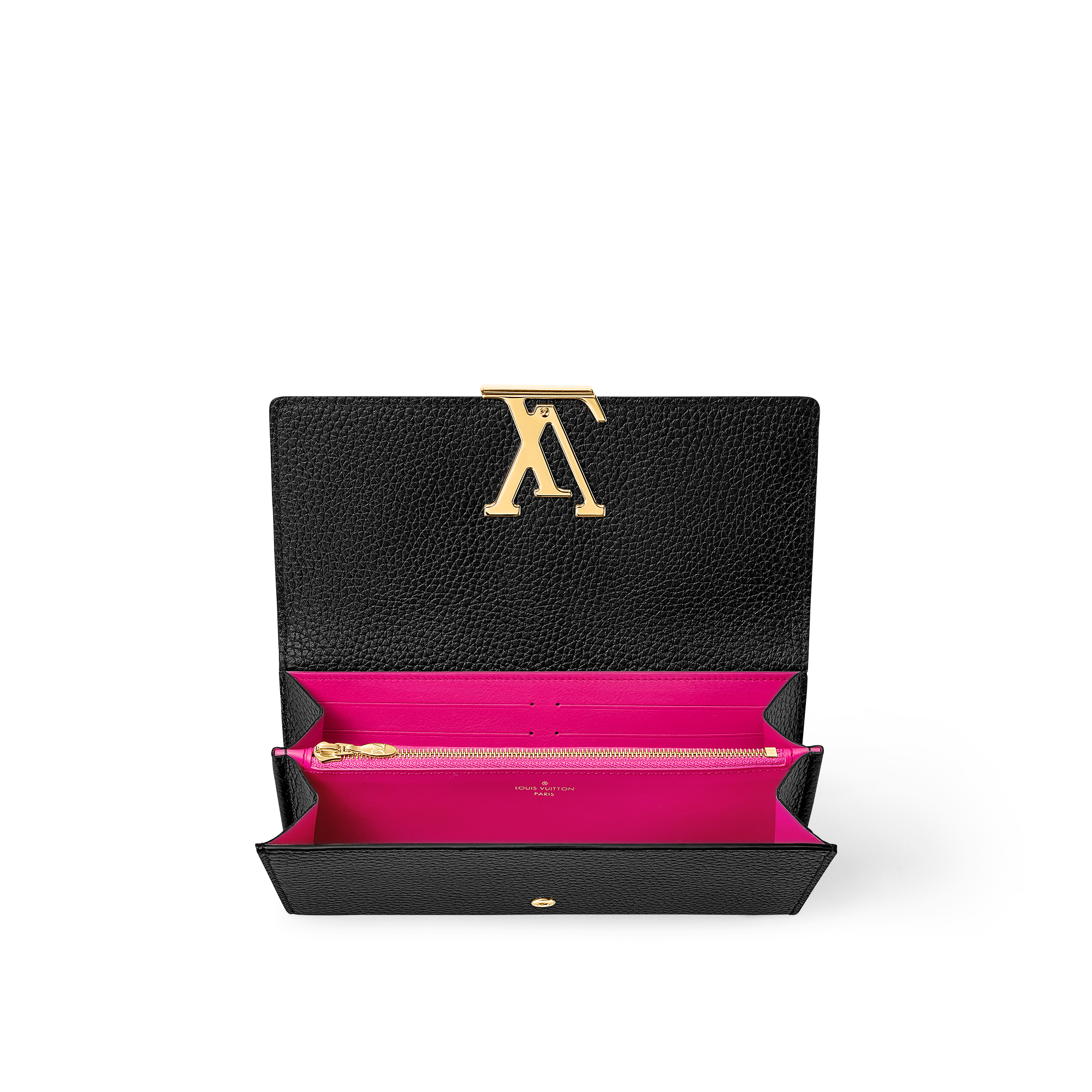 Cartera Capucines Piel Taurillon Mujer Carteras y pequeña marroquinería Todas las carteras y pequeña marroquinería | LOUIS VUITTON (Zoom de producto)