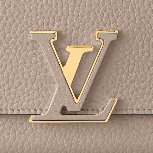 Cartera Capucines Piel Taurillon Mujer Carteras y pequeña marroquinería Todas las carteras y pequeña marroquinería | LOUIS VUITTON (Zoom de producto)