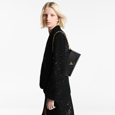 Cartera Capucines con cadena Capucines Mujer Carteras y pequeña marroquinería Carteras con cadena y mini bolsos | LOUIS VUITTON (Zoom de producto)