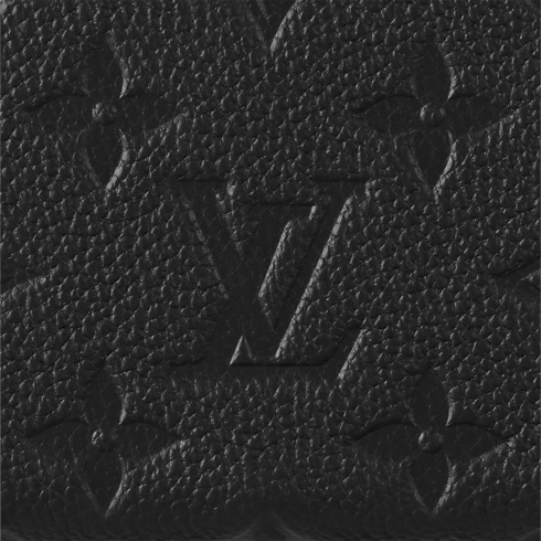 Cartera Clémence Piel Monogram Empreinte Mujer Carteras y pequeña marroquinería Todas las carteras y pequeña marroquinería | LOUIS VUITTON (Zoom de producto)
