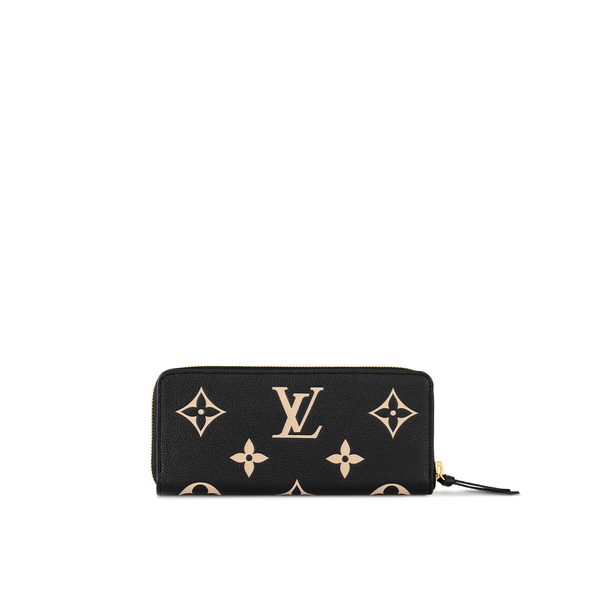 Cartera Clémence Piel Monogram Empreinte Mujer Carteras y pequeña marroquinería Todas las carteras y pequeña marroquinería | LOUIS VUITTON (Zoom de producto)