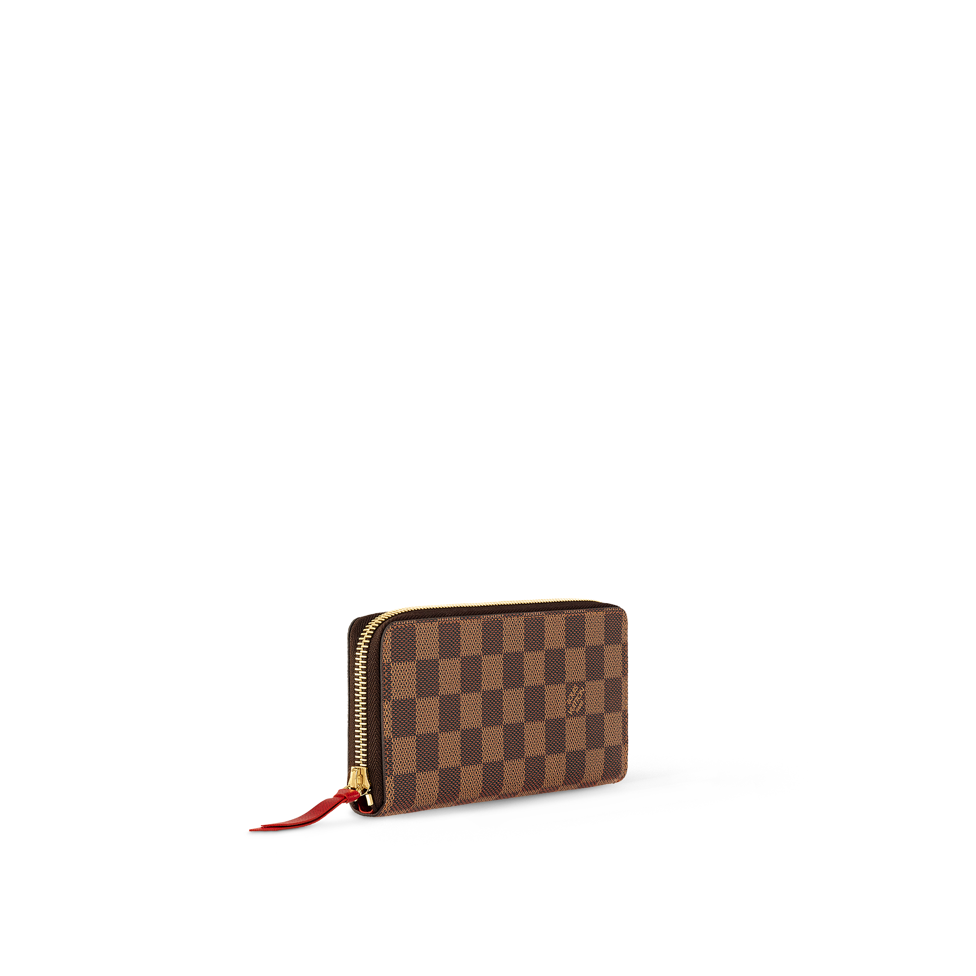 Cartera Clémence Lona Damier Ebène Mujer Carteras y pequeña marroquinería Todas las carteras y pequeña marroquinería | LOUIS VUITTON (Zoom de producto)