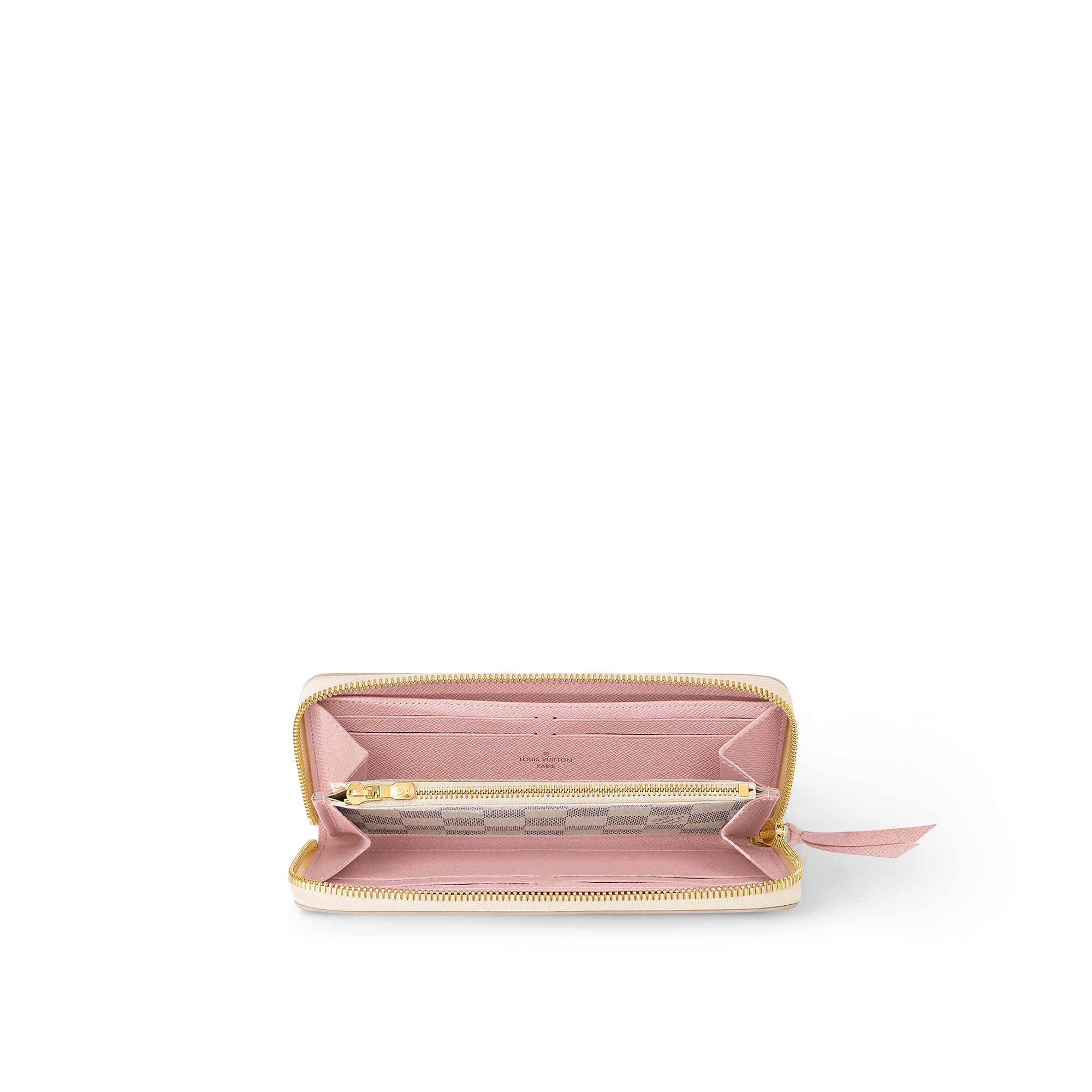 Cartera Clémence Lona Damier Azur Mujer Carteras y pequeña marroquinería Todas las carteras y pequeña marroquinería | LOUIS VUITTON (Zoom de producto)