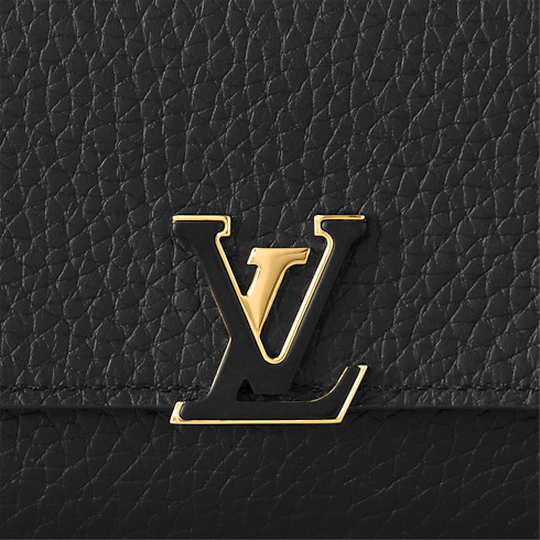 Cartera compacta Capucines Piel Taurillon Mujer Carteras y pequeña marroquinería Todas las carteras y pequeña marroquinería | LOUIS VUITTON (Zoom de producto)