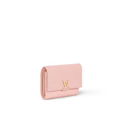 Cartera compacta Capucines Piel Taurillon Mujer Carteras y pequeña marroquinería Todas las carteras y pequeña marroquinería | LOUIS VUITTON (Zoom de producto)