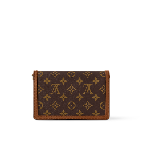 Cartera Dauphine con cadena Autres Toiles Monogram Mujer Carteras y pequeña marroquinería Todas las carteras y pequeña marroquinería | LOUIS VUITTON (Zoom de producto)