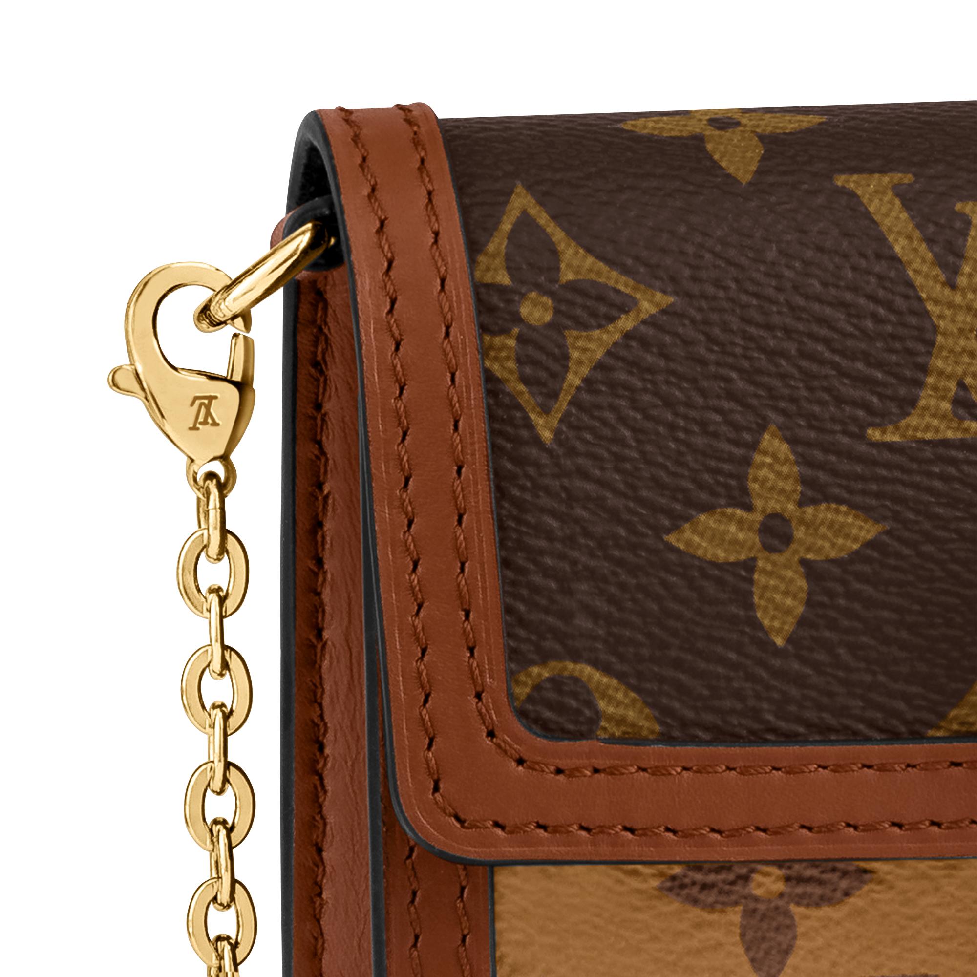 Cartera Dauphine con cadena Autres Toiles Monogram Mujer Carteras y pequeña marroquinería Todas las carteras y pequeña marroquinería | LOUIS VUITTON (Zoom de producto)
