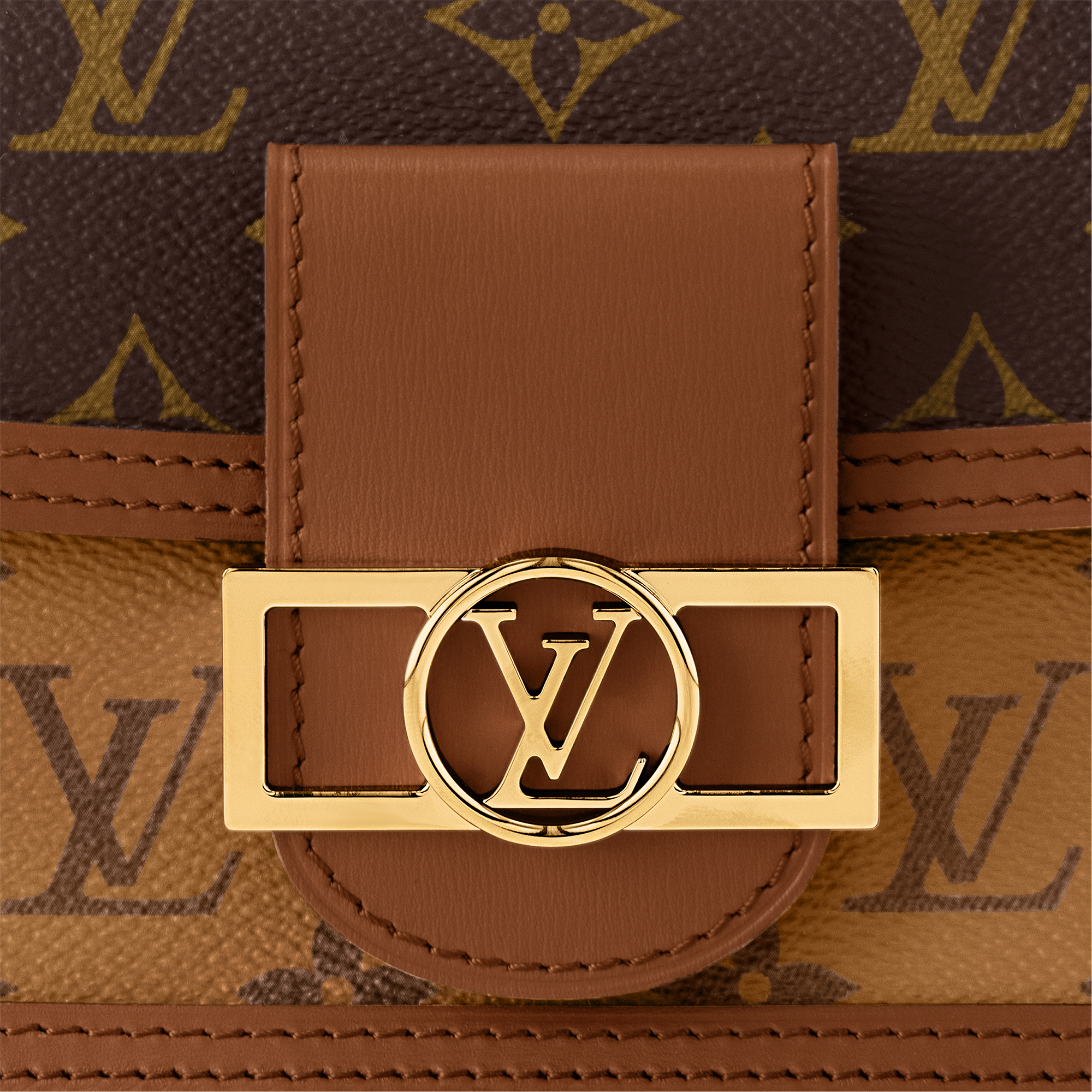 Cartera Dauphine con cadena Autres Toiles Monogram Mujer Carteras y pequeña marroquinería Todas las carteras y pequeña marroquinería | LOUIS VUITTON (Zoom de producto)