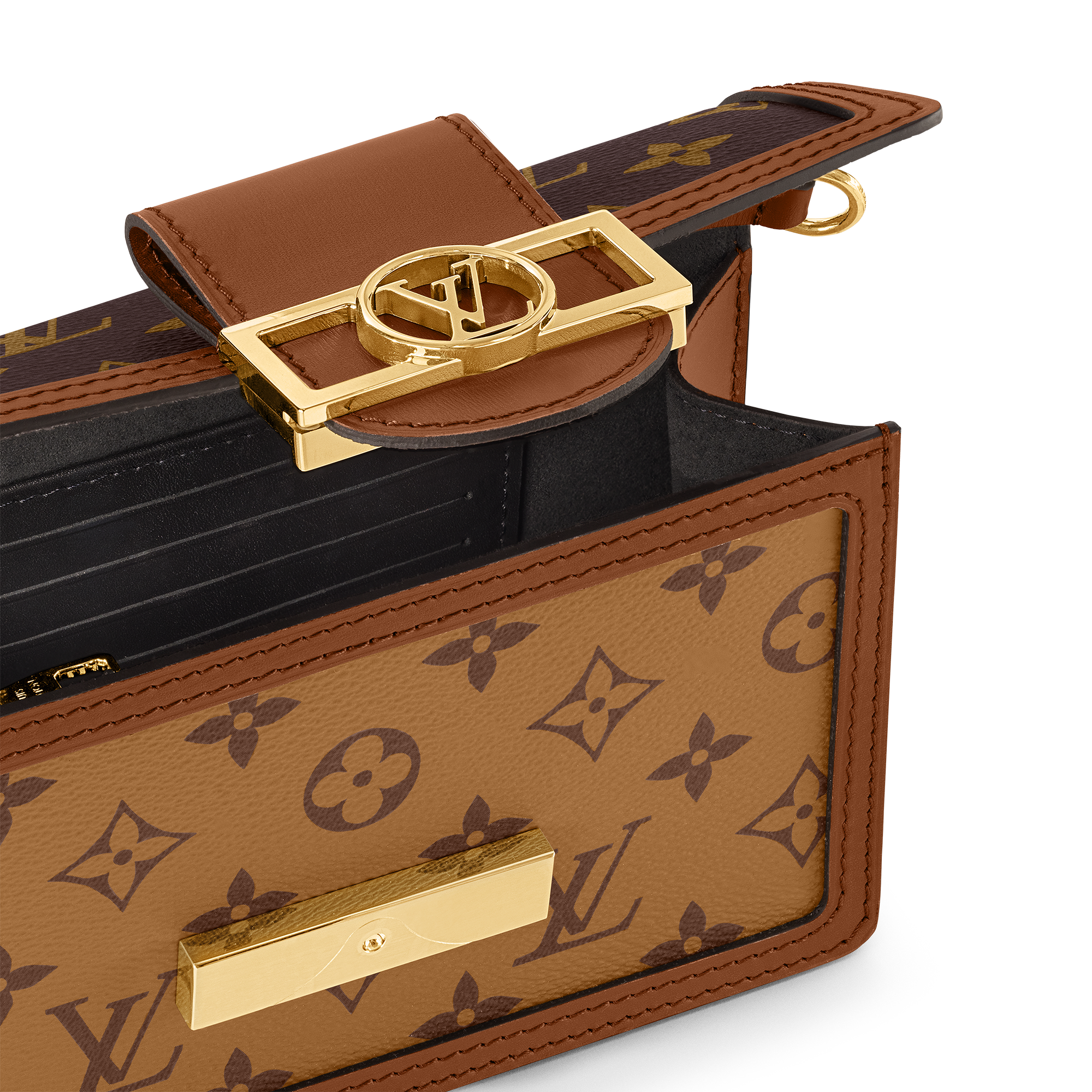 Cartera Dauphine con cadena Autres Toiles Monogram Mujer Carteras y pequeña marroquinería Todas las carteras y pequeña marroquinería | LOUIS VUITTON (Zoom de producto)