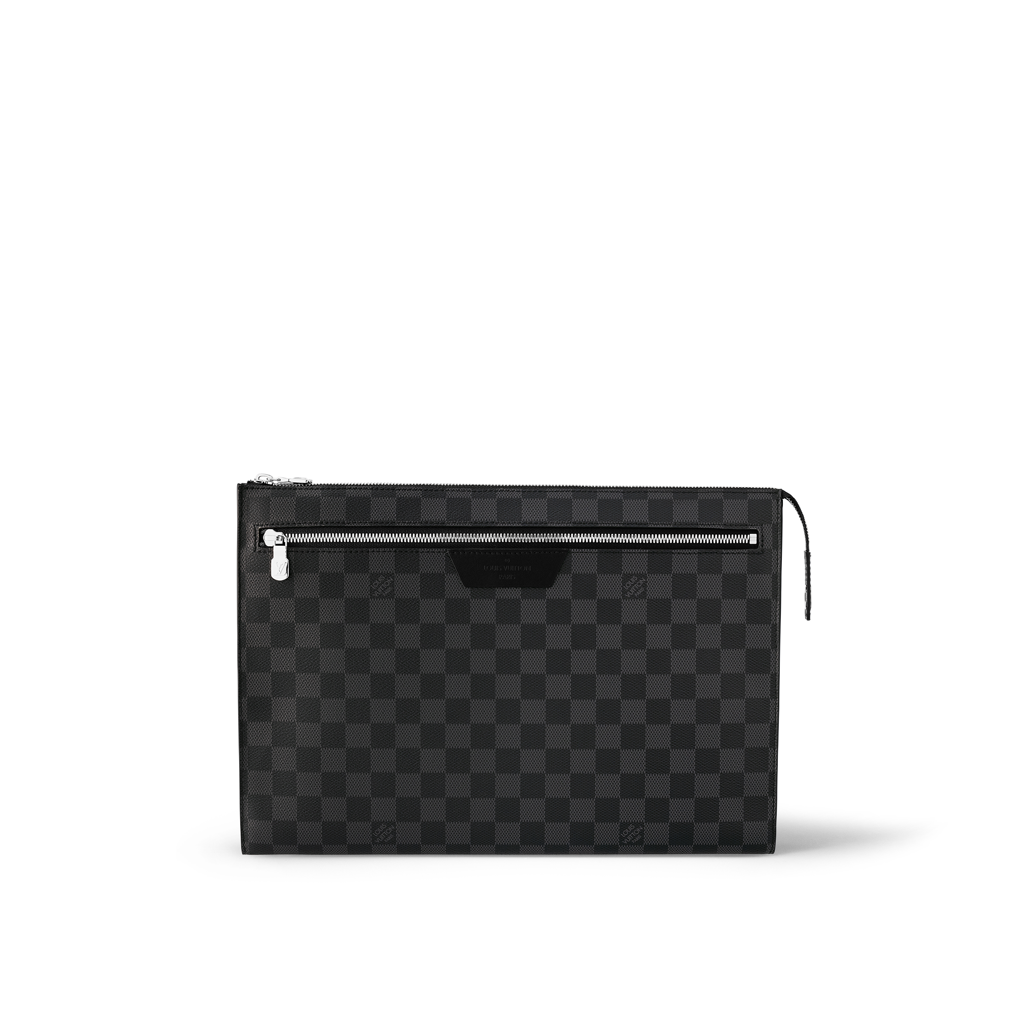 Cartera de mano 24H Lona Damier Graphite Hombre Viaje Accesorios de viaje | LOUIS VUITTON (Zoom de producto)