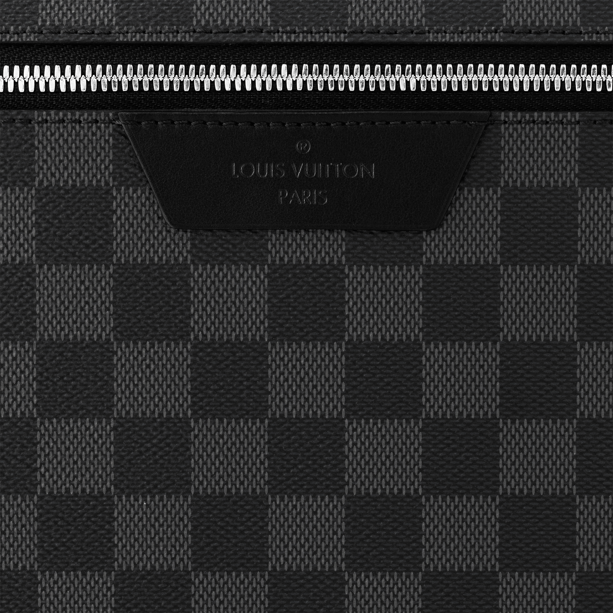 Cartera de mano 24H Lona Damier Graphite Hombre Viaje Accesorios de viaje | LOUIS VUITTON (Zoom de producto)