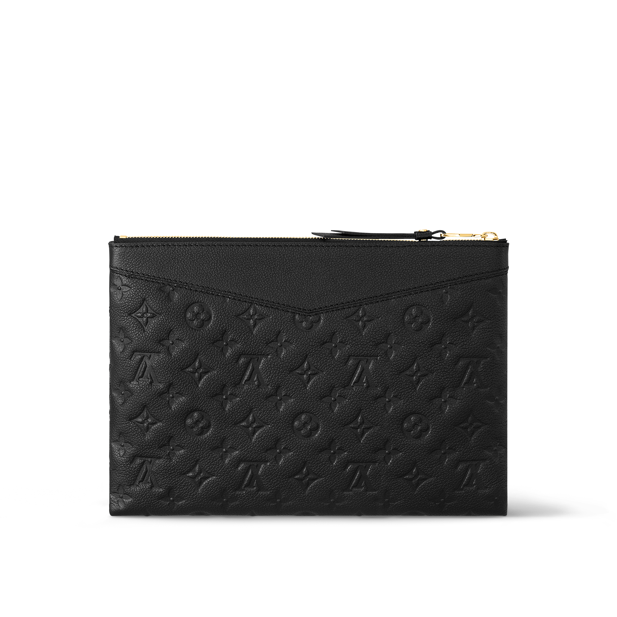 Cartera de mano Daily Pouch Piel Monogram Empreinte Mujer Carteras y pequeña marroquinería Todas las carteras y pequeña marroquinería | LOUIS VUITTON (Zoom de producto)
