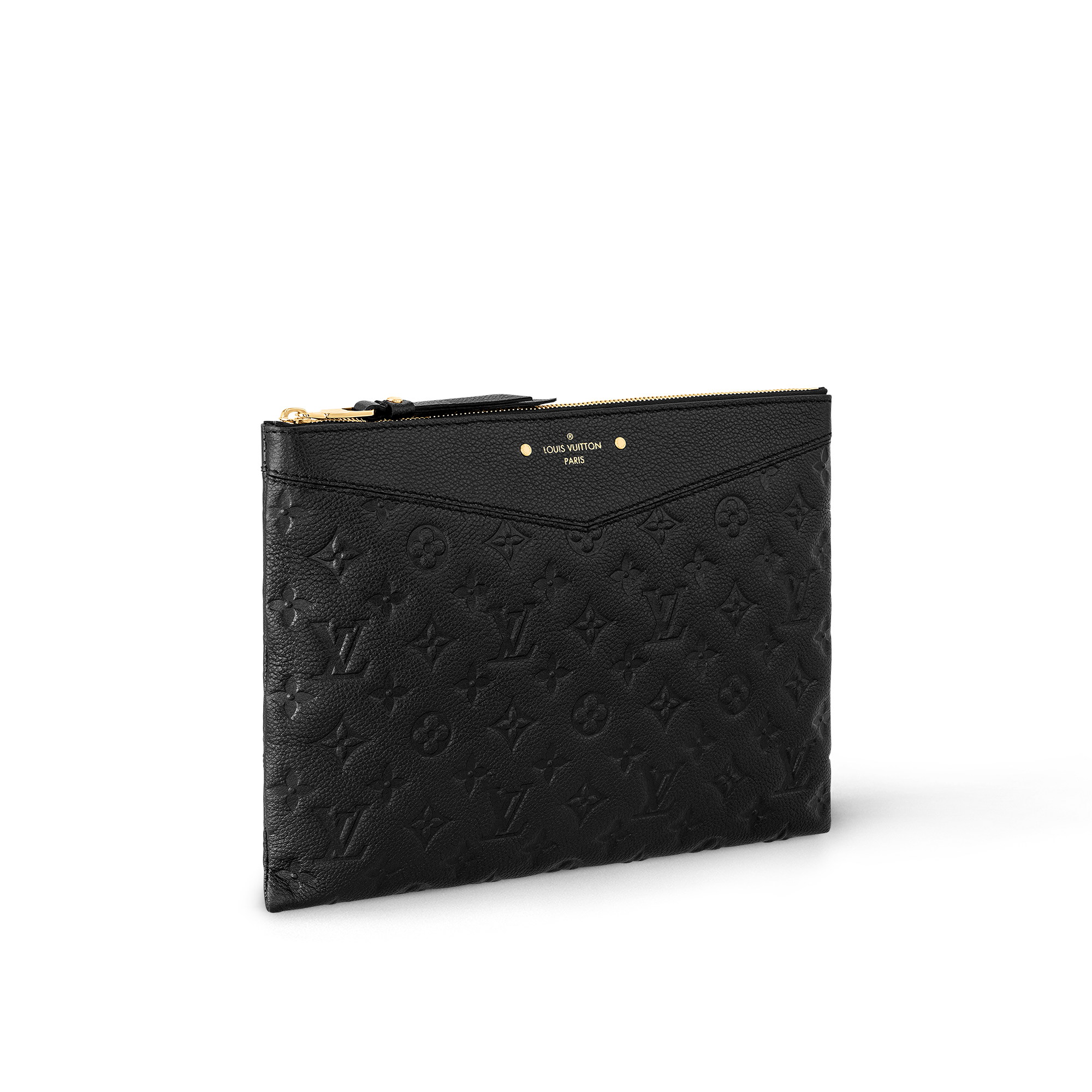 Cartera de mano Daily Pouch Piel Monogram Empreinte Mujer Carteras y pequeña marroquinería Todas las carteras y pequeña marroquinería | LOUIS VUITTON (Zoom de producto)
