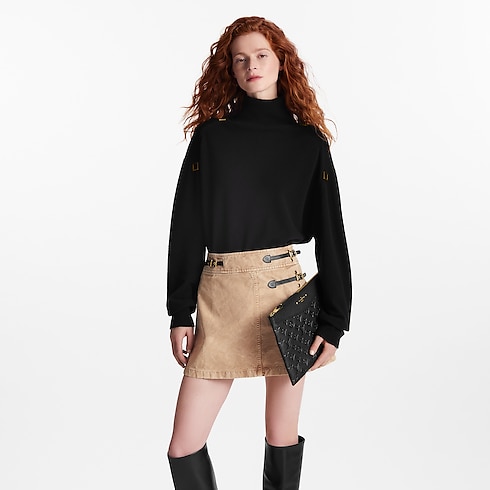 Cartera de mano Daily Pouch Piel Monogram Empreinte Mujer Carteras y pequeña marroquinería Todas las carteras y pequeña marroquinería | LOUIS VUITTON (Zoom de producto)