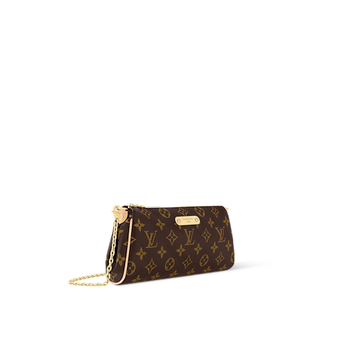 Cartera de mano Eva Lona Monogram Mujer Carteras y pequeña marroquinería Carteras con cadena y mini bolsos | LOUIS VUITTON (Zoom de producto)