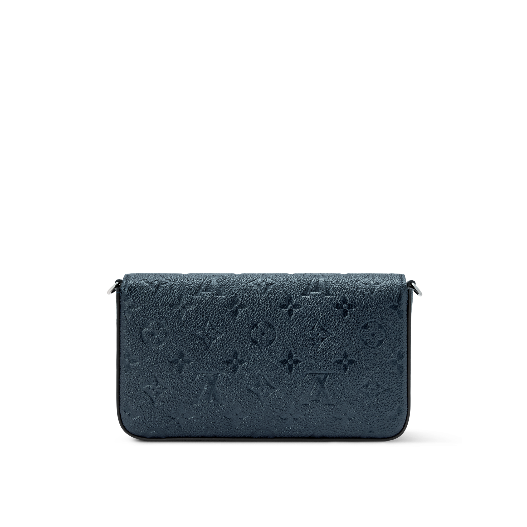 Cartera de mano Félicie Piel Monogram Empreinte Mujer Carteras y pequeña marroquinería Carteras con cadena y mini bolsos | LOUIS VUITTON (Zoom de producto)