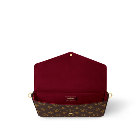 Cartera de mano Félicie Lona Monogram Mujer Bolsos Bolsos | LOUIS VUITTON (Zoom de producto)