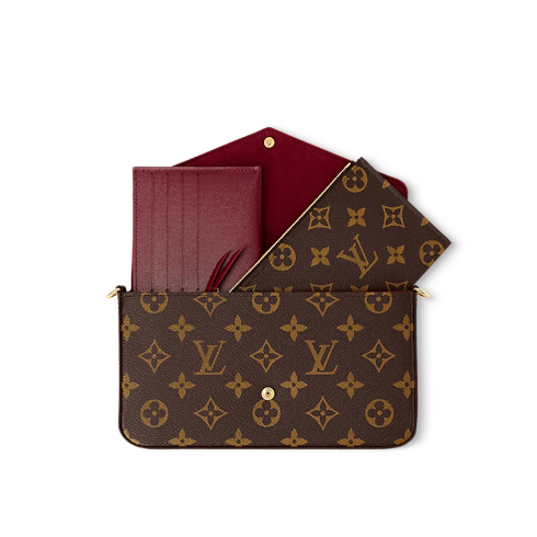 Cartera de mano Félicie Lona Monogram Mujer Bolsos Bolsos | LOUIS VUITTON (Zoom de producto)