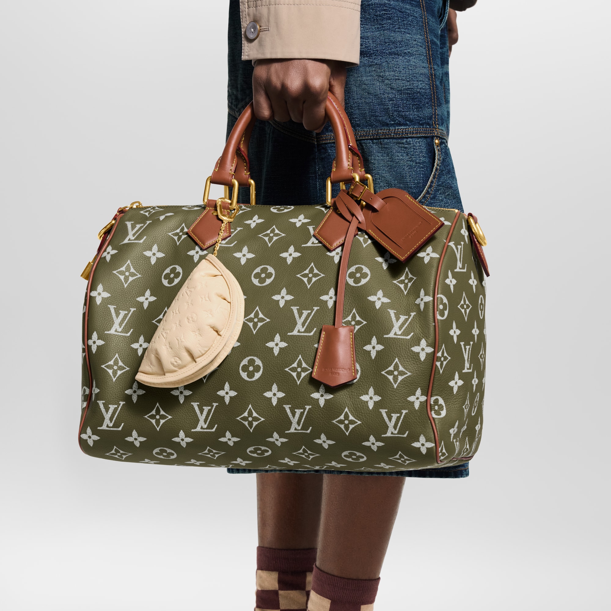 Cartera de mano Gyoza Key Autres Cuirs Monogram Hombre Carteras y pequeña marroquinería Todas las carteras y pequeña marroquinería | LOUIS VUITTON (Zoom de producto)