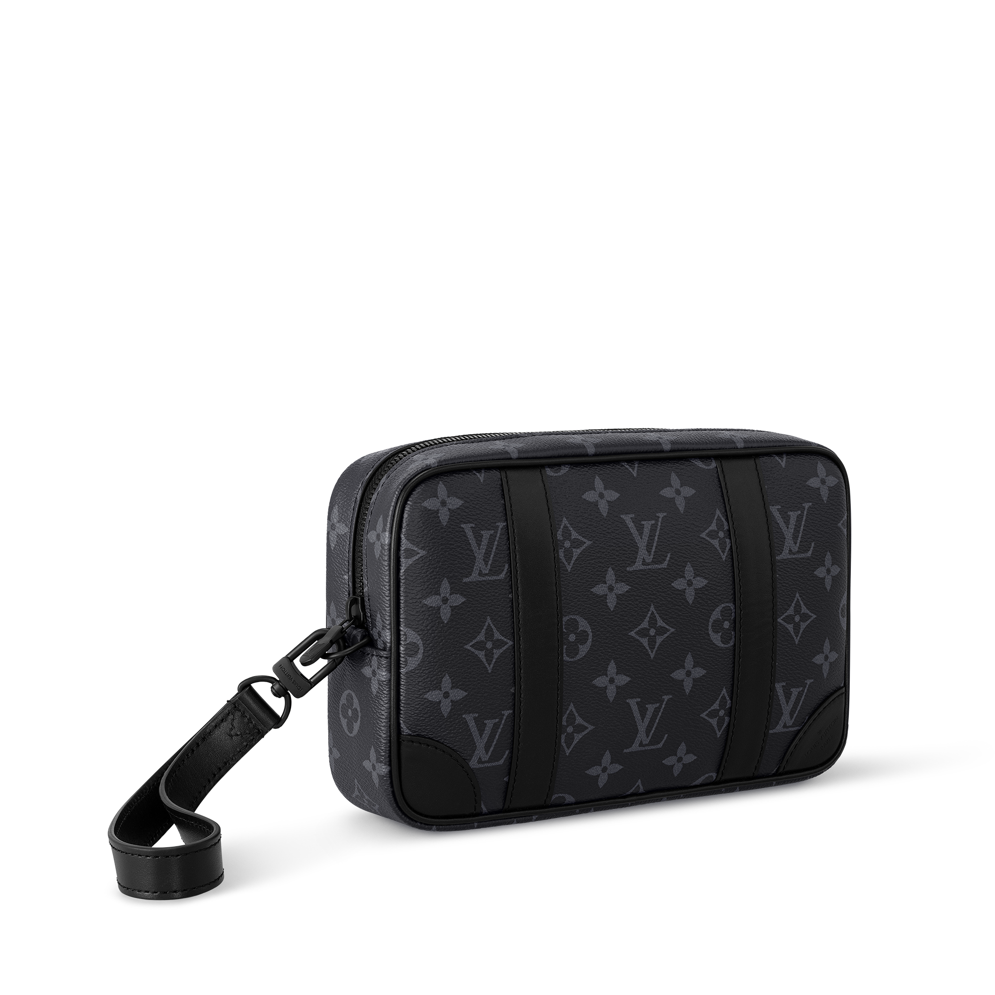 Cartera de mano Kasai Monogram Eclipse Hombre Carteras y pequeña marroquinería Pochettes | LOUIS VUITTON (Zoom de producto)