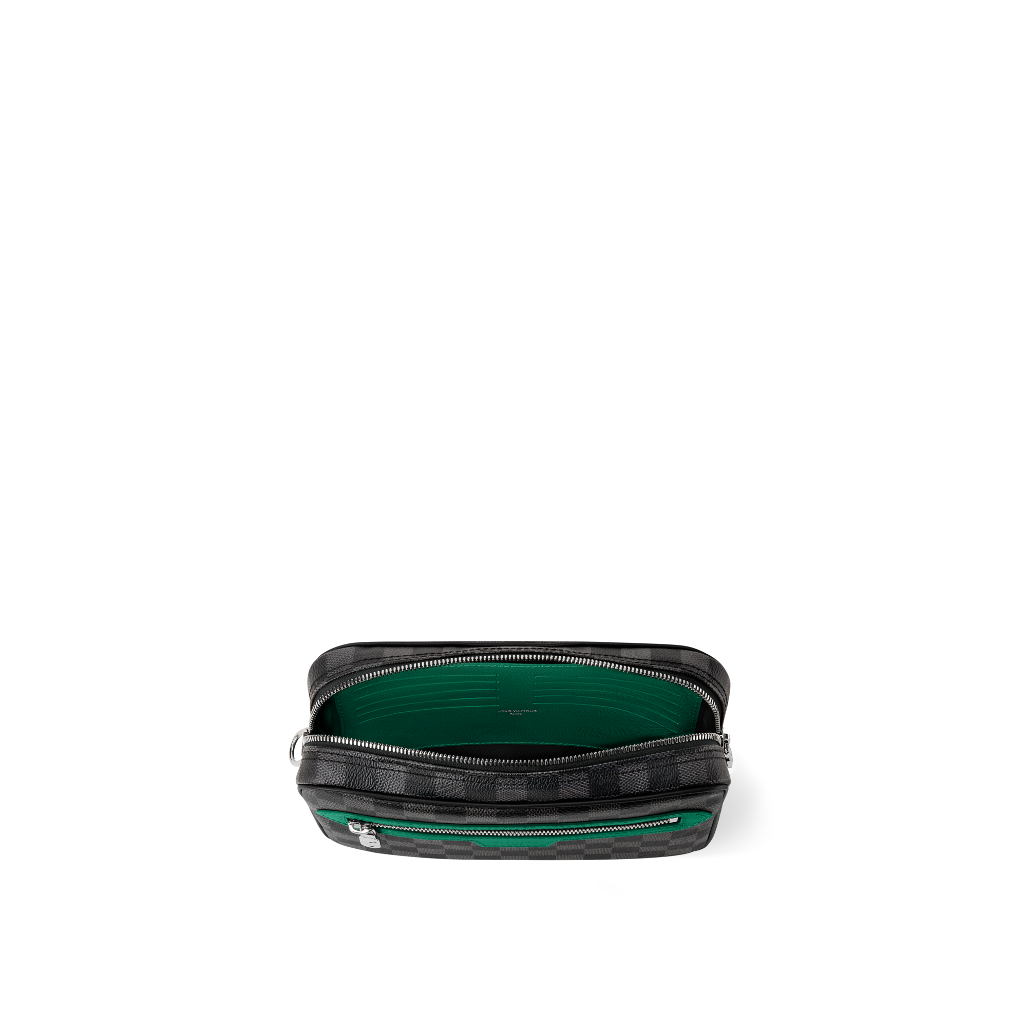 Cartera de mano Kasai Toile Damier Graphite Hombre Carteras y pequeña marroquinería Cartera de mano | LOUIS VUITTON (Zoom de producto)