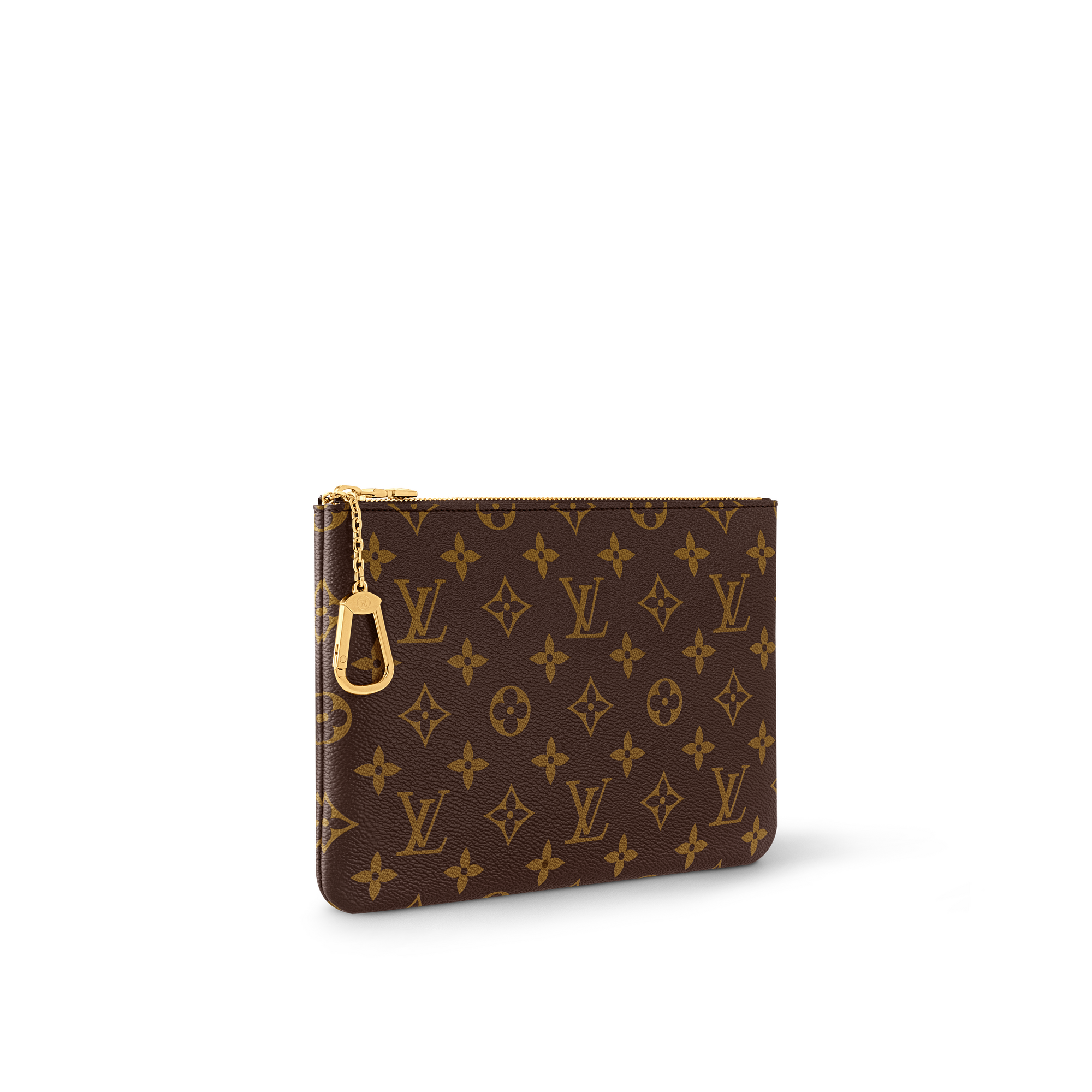 Cartera de mano Key Pouch M Lona Monogram Mujer Carteras y pequeña marroquinería Todas las carteras y pequeña marroquinería | LOUIS VUITTON (Zoom de producto)