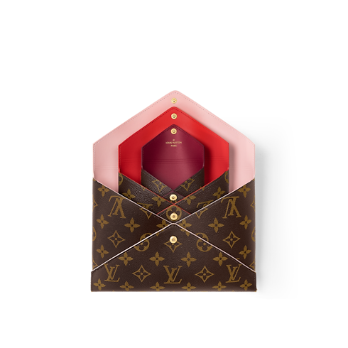 Cartera de mano Kirigami Lona Monogram Mujer Carteras y pequeña marroquinería Todas las carteras y pequeña marroquinería | LOUIS VUITTON (Zoom de producto)