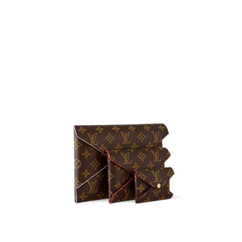Cartera de mano Kirigami Lona Monogram Mujer Carteras y pequeña marroquinería Todas las carteras y pequeña marroquinería | LOUIS VUITTON (Zoom de producto)
