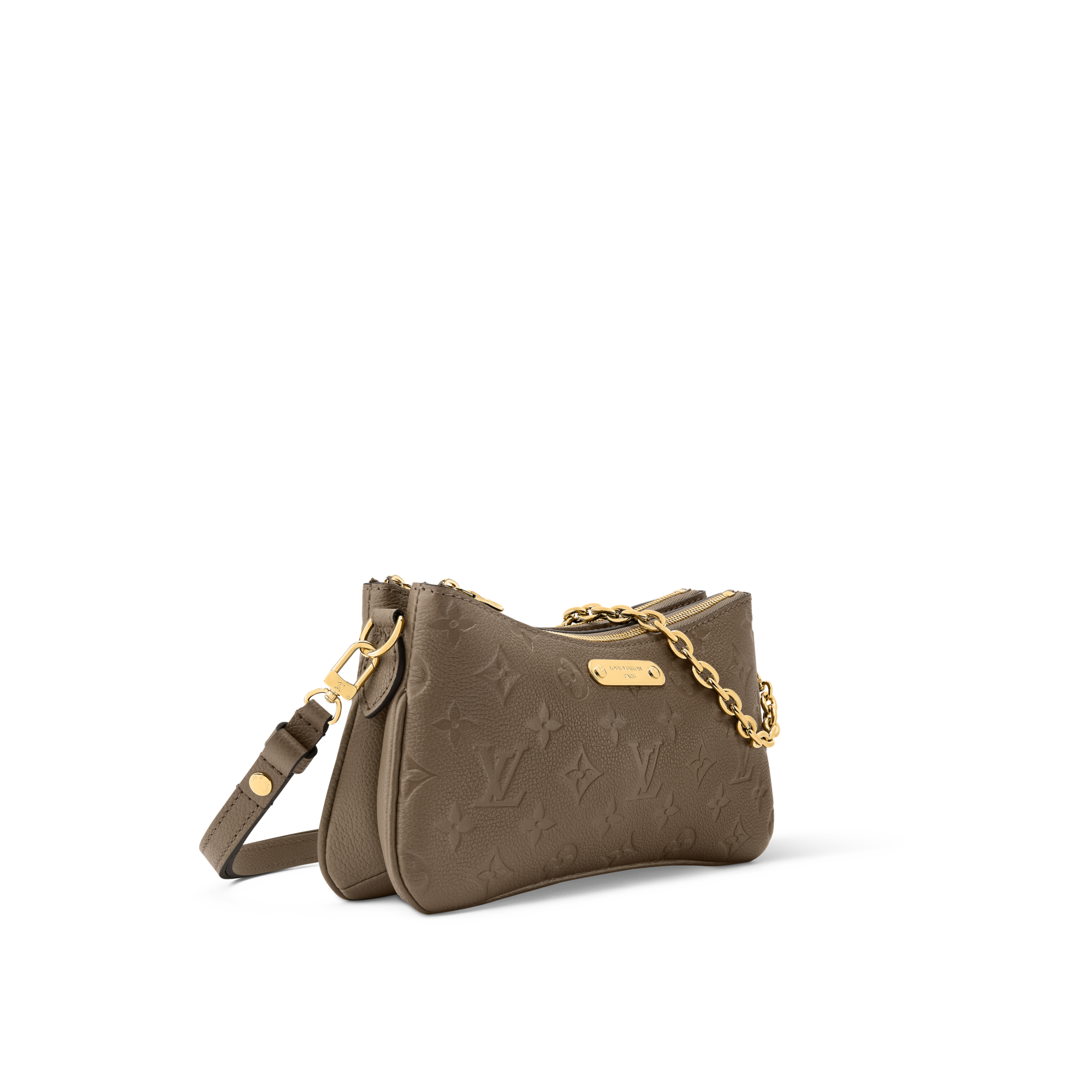 Cartera de mano Liv Piel Monogram Empreinte Mujer Carteras y pequeña marroquinería Carteras con cadena y mini bolsos | LOUIS VUITTON (Zoom de producto)