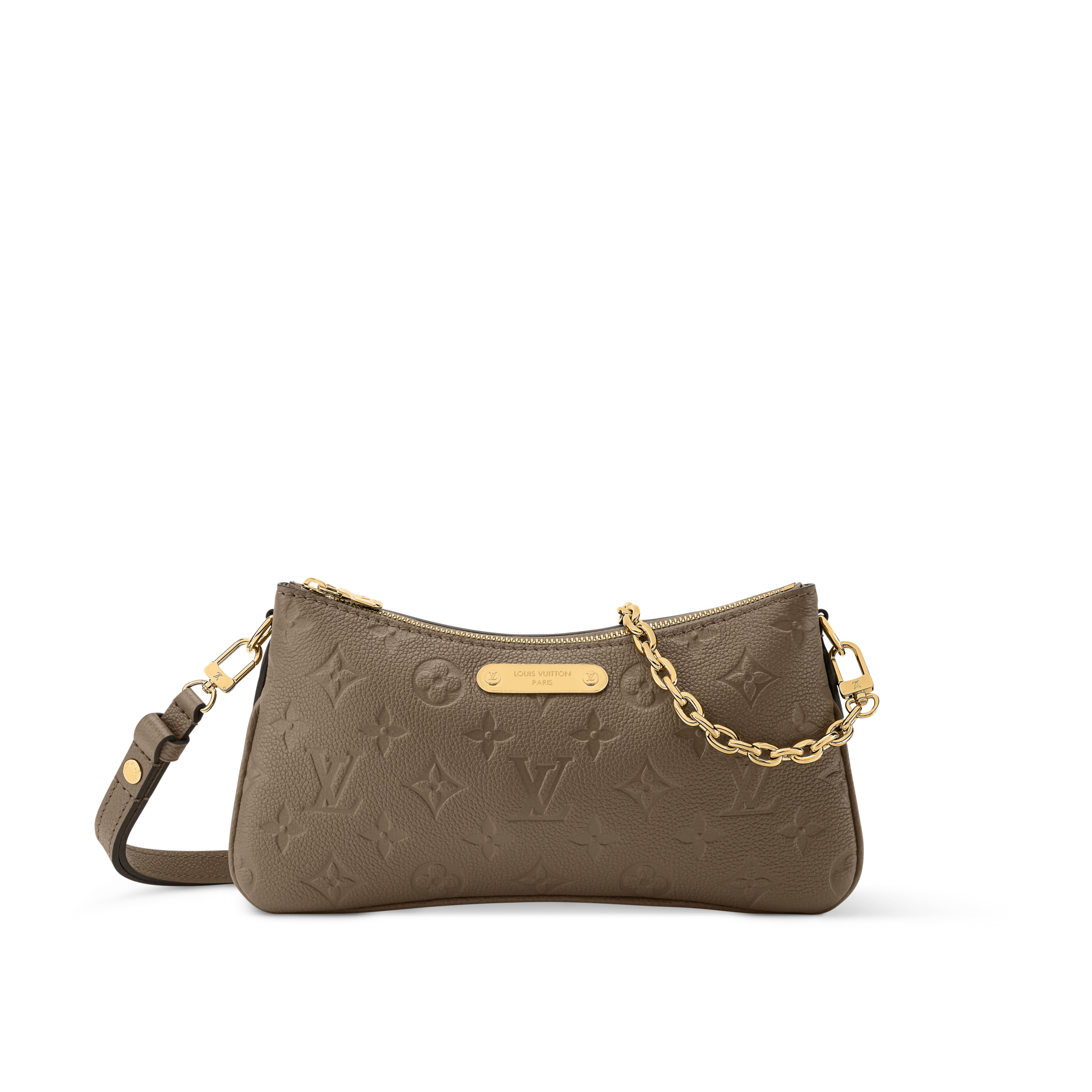 Cartera de mano Liv Piel Monogram Empreinte Mujer Carteras y pequeña marroquinería Carteras con cadena y mini bolsos | LOUIS VUITTON (Zoom de producto)