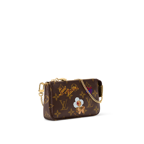 Cartera de mano Mini Pochette Accessoires Lona Monogram Mujer Carteras y pequeña marroquinería Todas las carteras y pequeña marroquinería | LOUIS VUITTON (Zoom de producto)