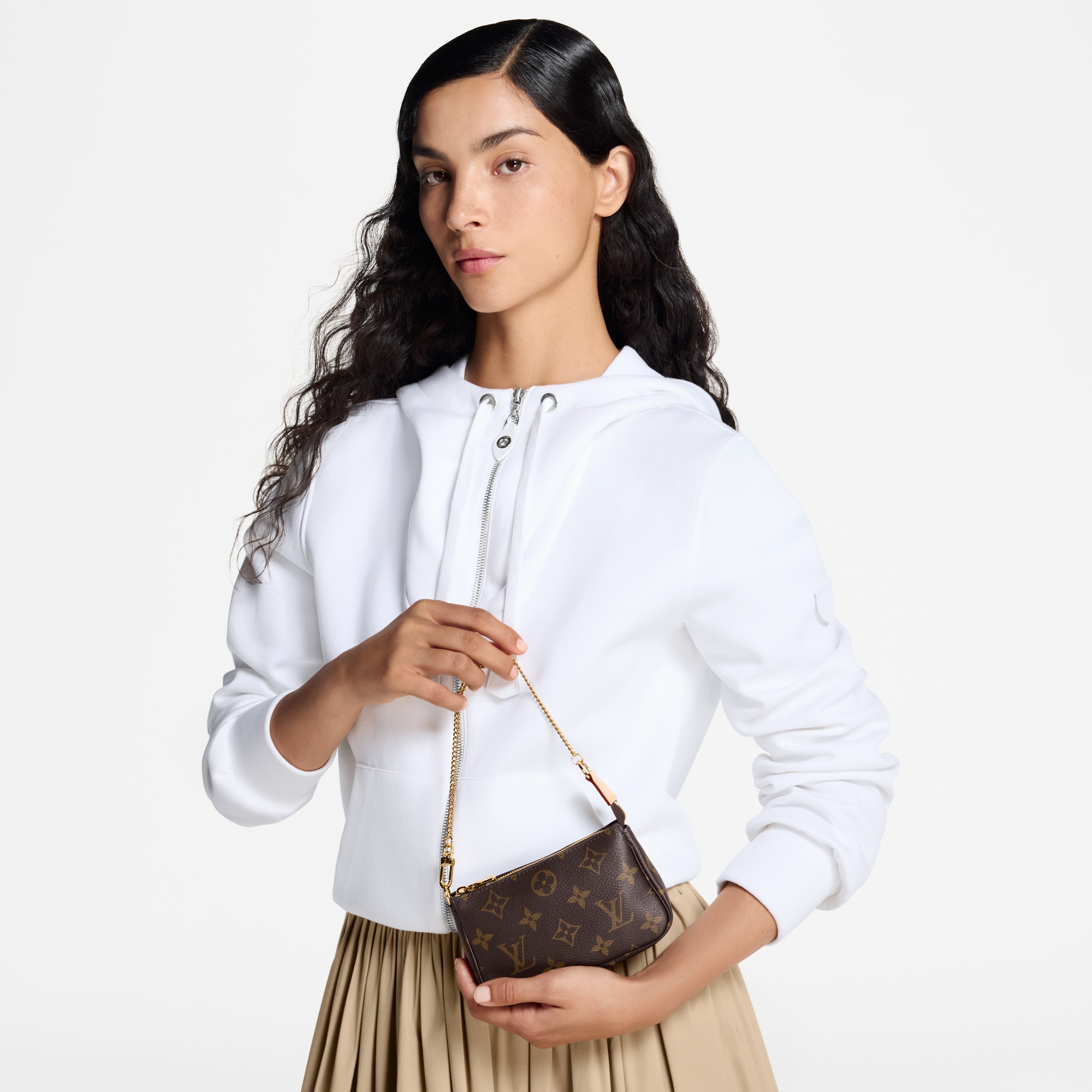 Cartera de mano Mini Pochette Accessoires Lona Monogram Mujer Carteras y pequeña marroquinería Todas las carteras y pequeña marroquinería | LOUIS VUITTON (Zoom de producto)
