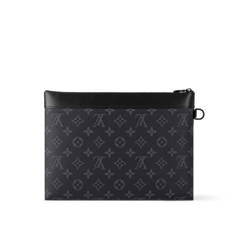 Cartera de mano Pochette To-Go Monogram Eclipse Hombre Viaje Accesorios de viaje | LOUIS VUITTON (Zoom de producto)