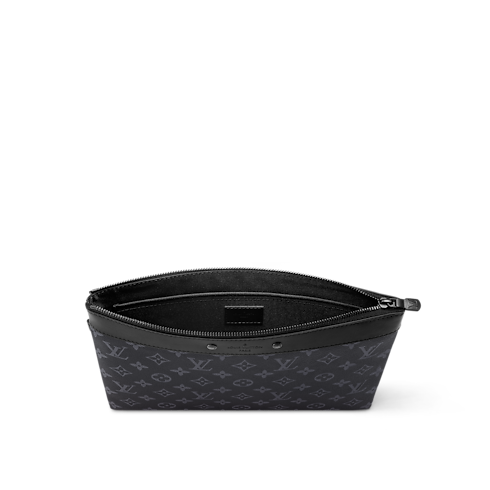 Cartera de mano Pochette To-Go Monogram Eclipse Hombre Viaje Accesorios de viaje | LOUIS VUITTON (Zoom de producto)