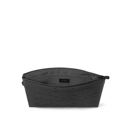 Cartera de mano Pochette To-Go Monogram Shadow Hombre Discontinued Product Obs 13 | LOUIS VUITTON (Zoom de producto)