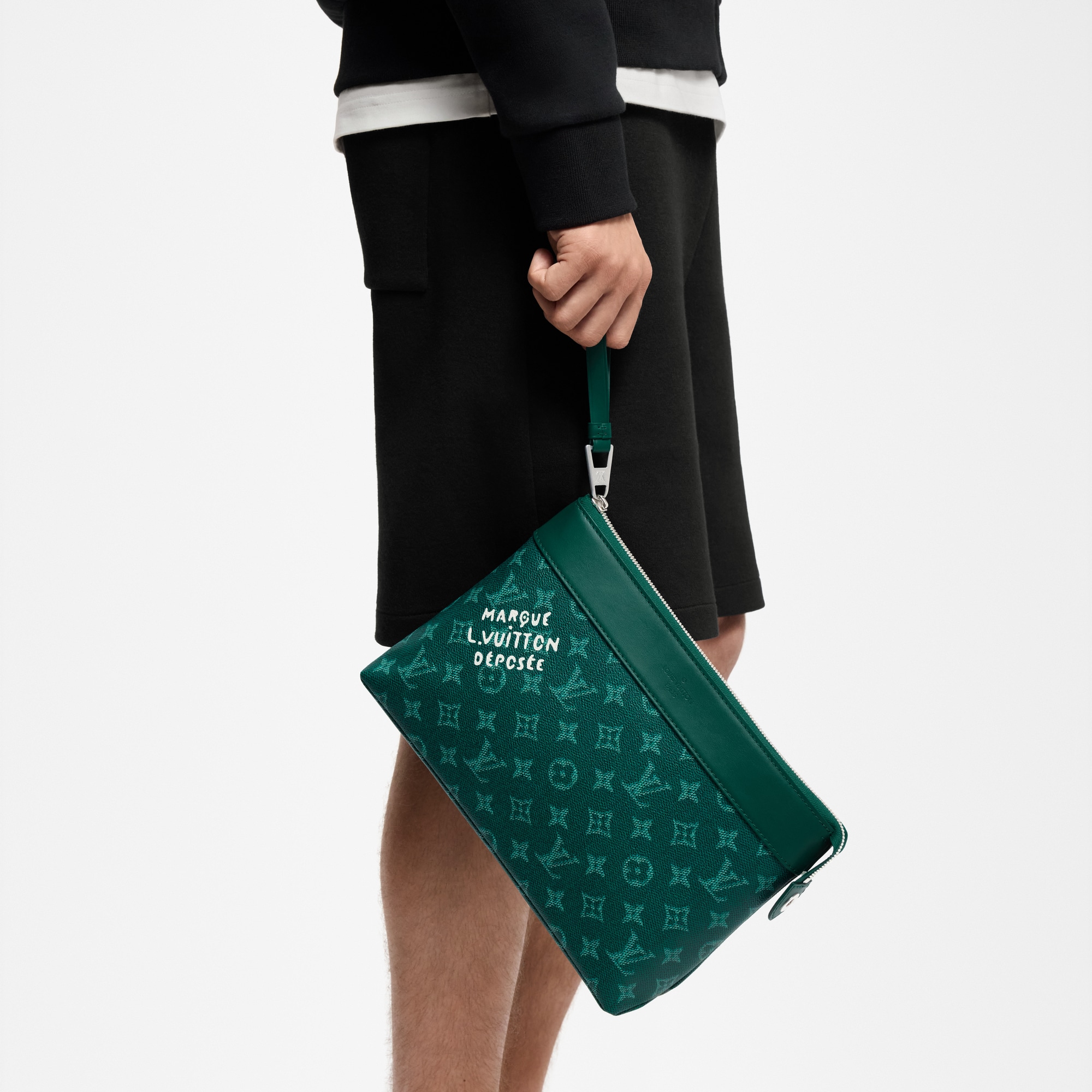 Cartera de mano Pochette Voyage Souple G71 Hombre Carteras y pequeña marroquinería Pochettes | LOUIS VUITTON (Zoom de producto)