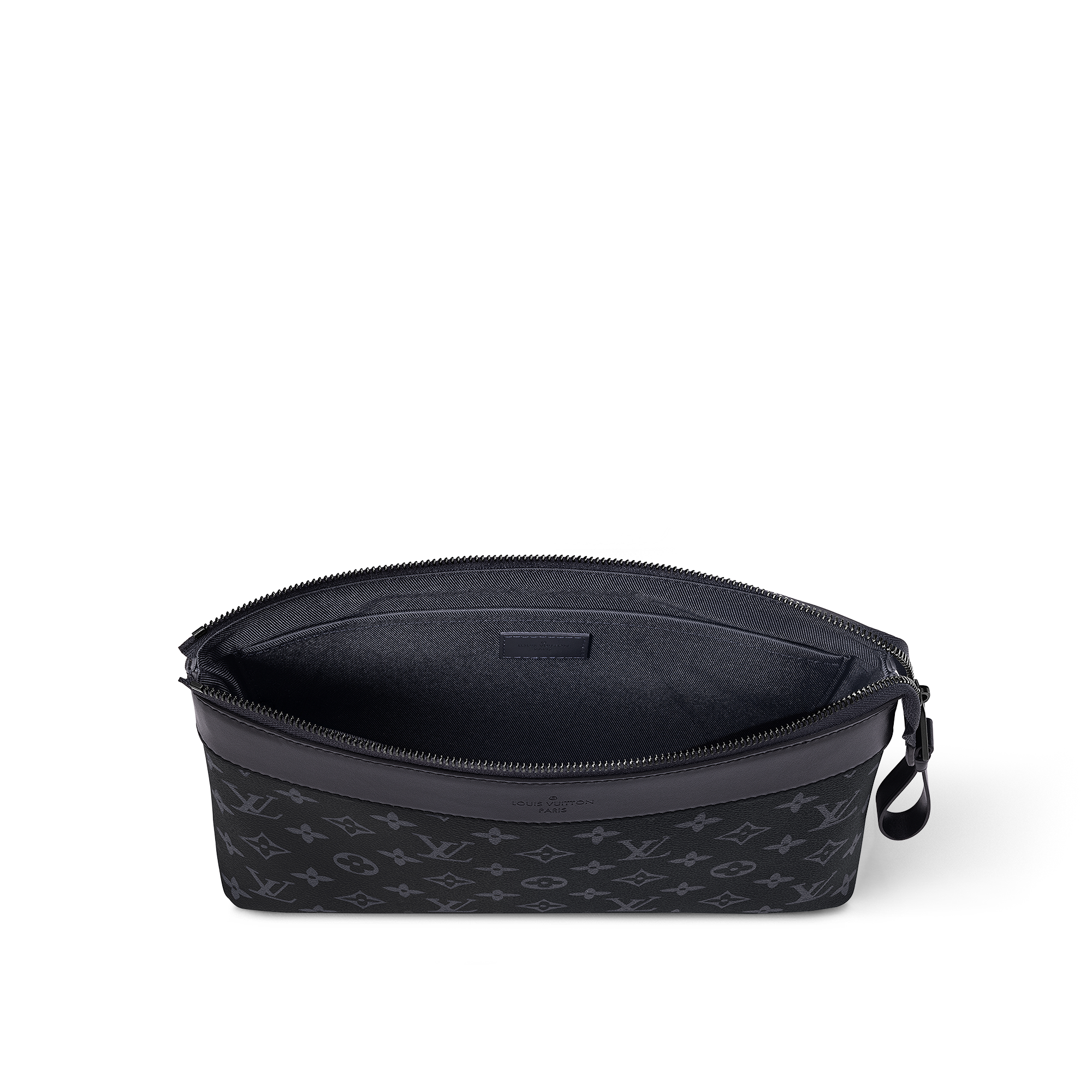 Cartera de mano Pochette Voyage Souple Monogram Eclipse Hombre Carteras y pequeña marroquinería Pochettes | LOUIS VUITTON (Zoom de producto)