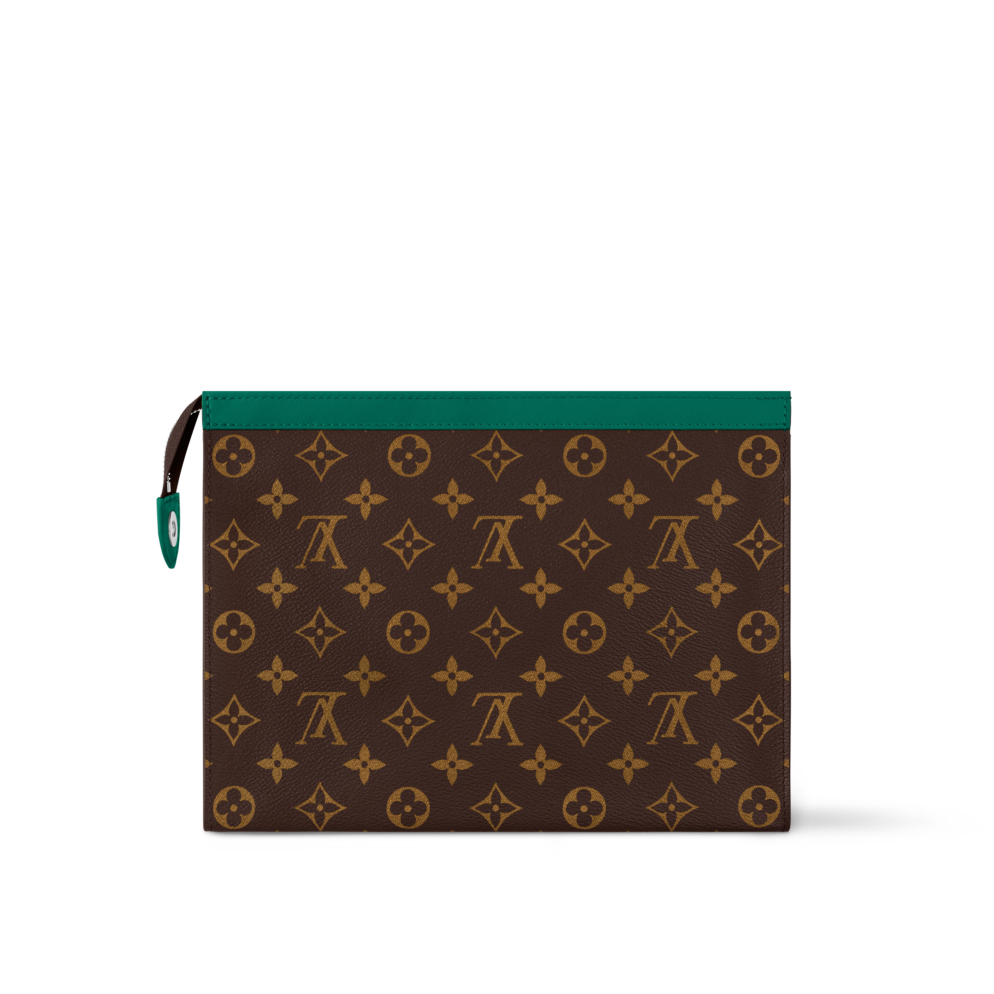 Cartera de mano Voyage MM Lona Monogram Macassar Hombre Carteras y pequeña marroquinería Pochettes | LOUIS VUITTON (Zoom de producto)