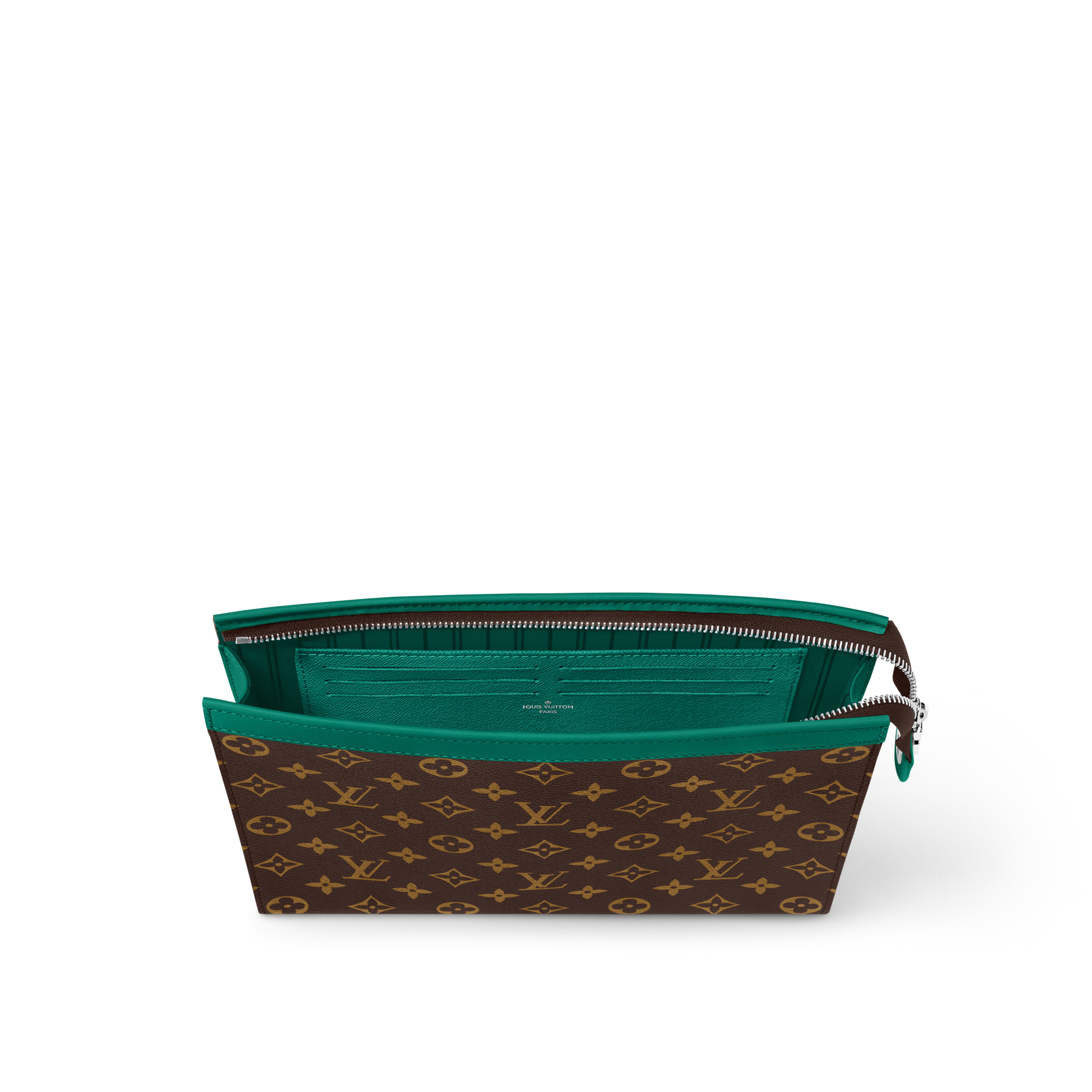 Cartera de mano Voyage MM Lona Monogram Macassar Hombre Carteras y pequeña marroquinería Pochettes | LOUIS VUITTON (Zoom de producto)