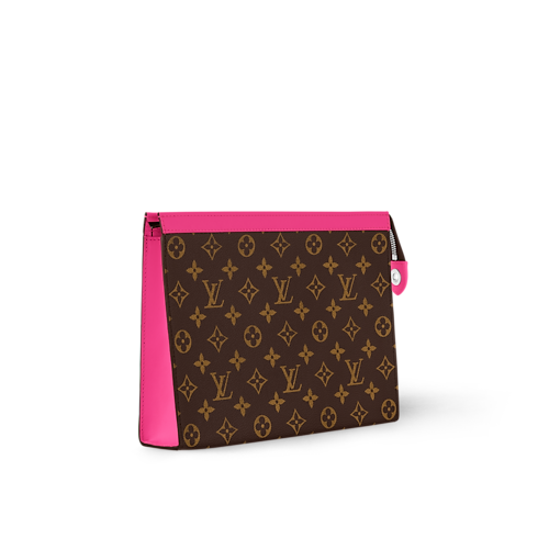 Cartera de mano Voyage MM Lona Monogram Macassar Super Lucky Day For Him } | LOUIS VUITTON (Zoom de producto)