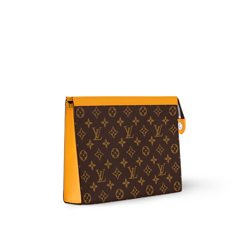 Cartera de mano Voyage MM Lona Monogram Macassar Super Lucky Day For Him } | LOUIS VUITTON (Zoom de producto)