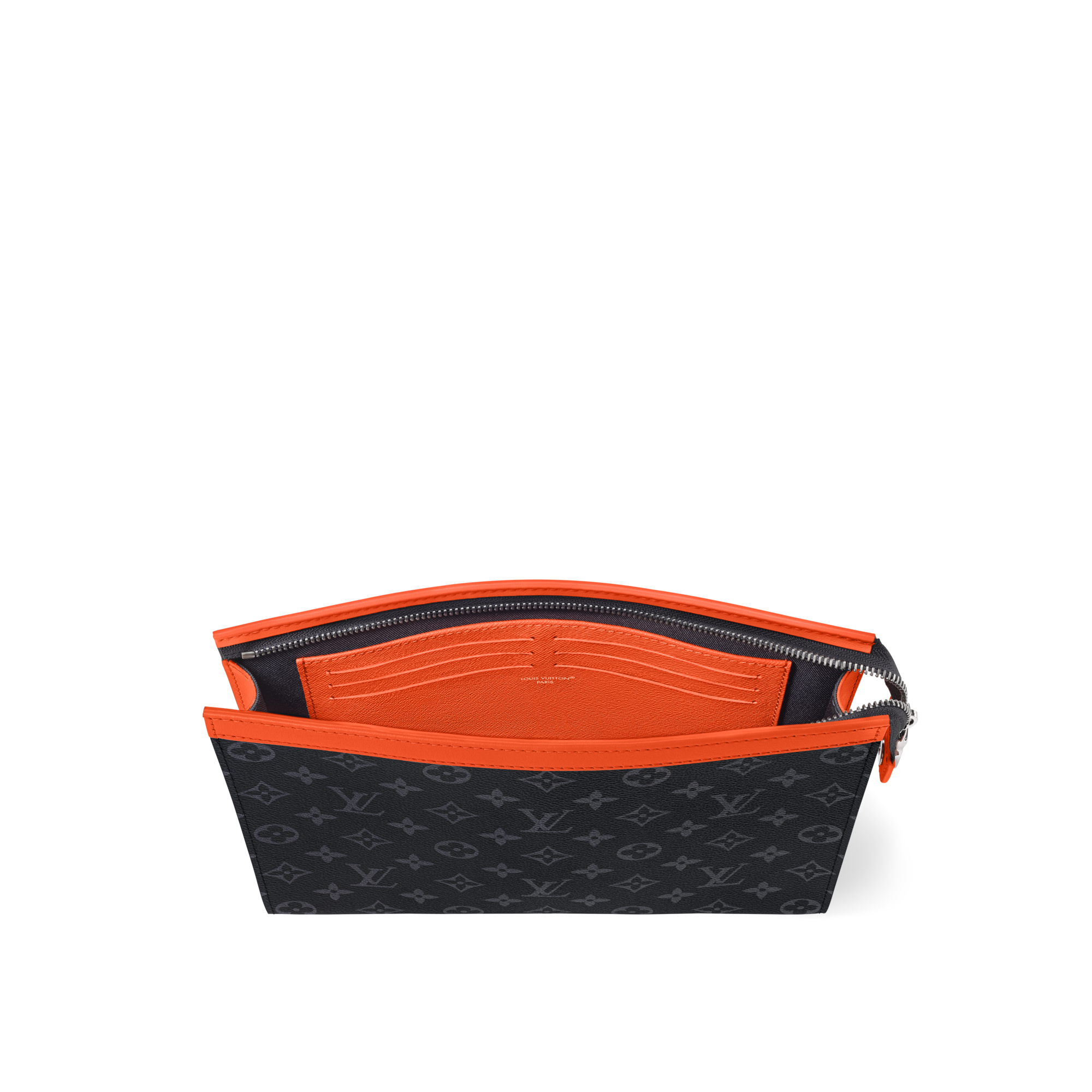 Cartera de mano Voyage MM Lona Monogram Eclipse Hombre Carteras y pequeña marroquinería Pochettes | LOUIS VUITTON (Zoom de producto)