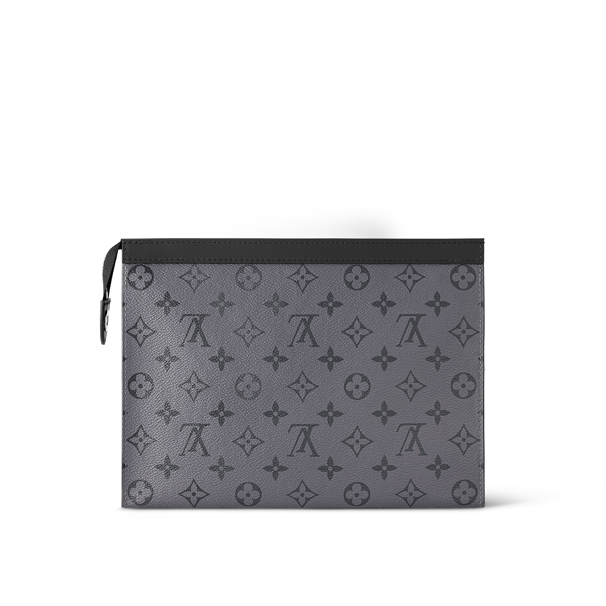 Cartera de mano Voyage MM Monogram Eclipse Hombre Carteras y pequeña marroquinería Todas las carteras y pequeña marroquinería | LOUIS VUITTON (Zoom de producto)