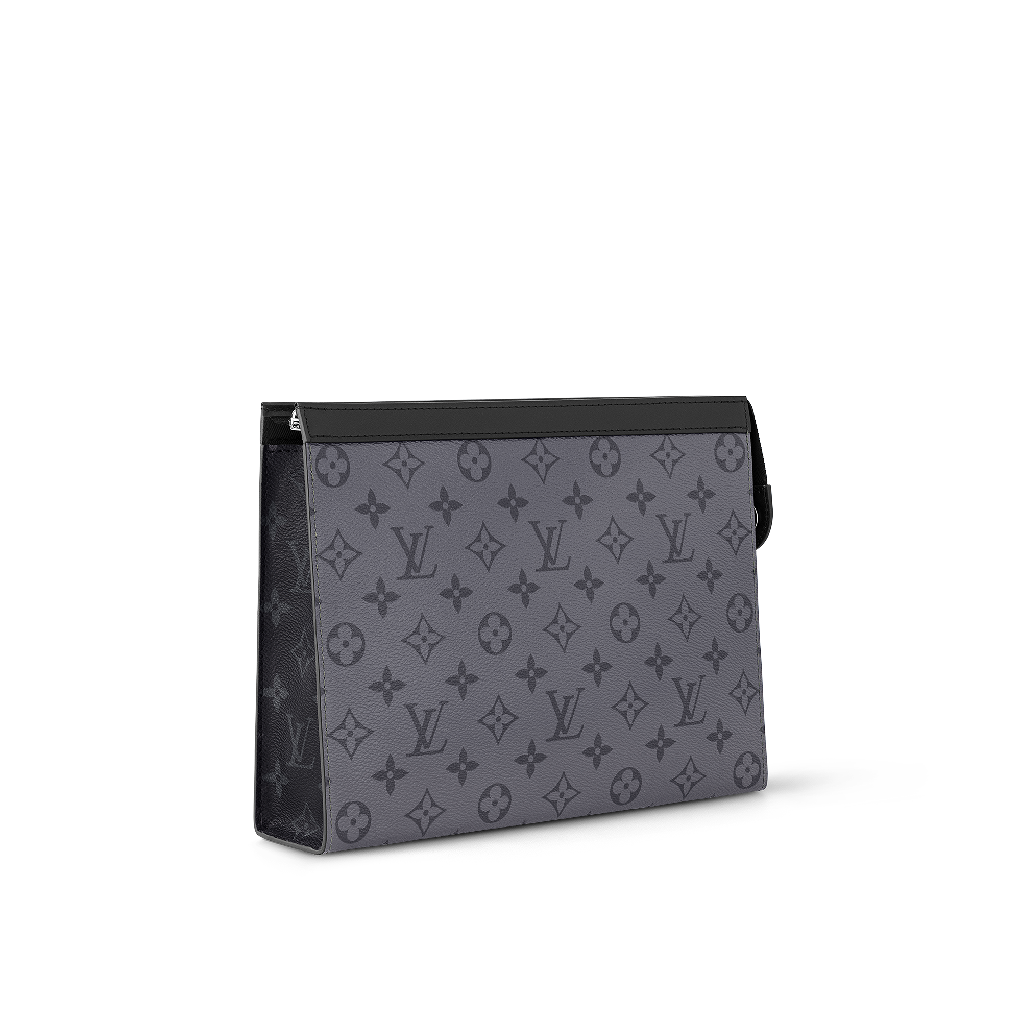 Cartera de mano Voyage MM Monogram Eclipse Hombre Carteras y pequeña marroquinería Todas las carteras y pequeña marroquinería | LOUIS VUITTON (Zoom de producto)