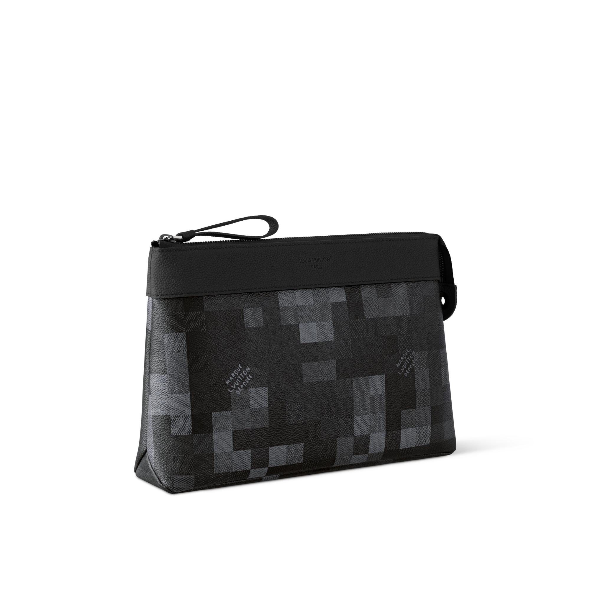 Cartera de mano Voyage Souple D16 Hombre Carteras y pequeña marroquinería Pochettes | LOUIS VUITTON (Zoom de producto)