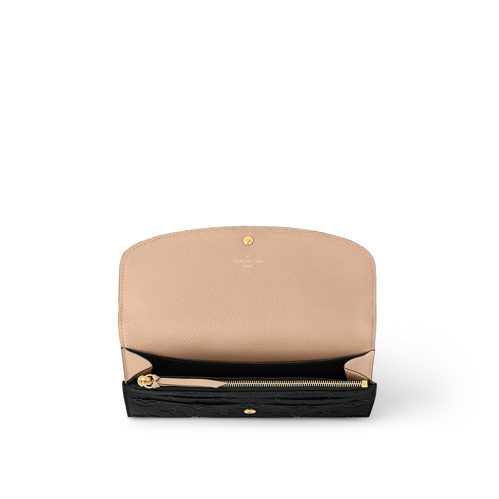 Cartera Emilie Piel Monogram Empreinte Mujer Carteras y pequeña marroquinería Todas las carteras y pequeña marroquinería | LOUIS VUITTON (Zoom de producto)