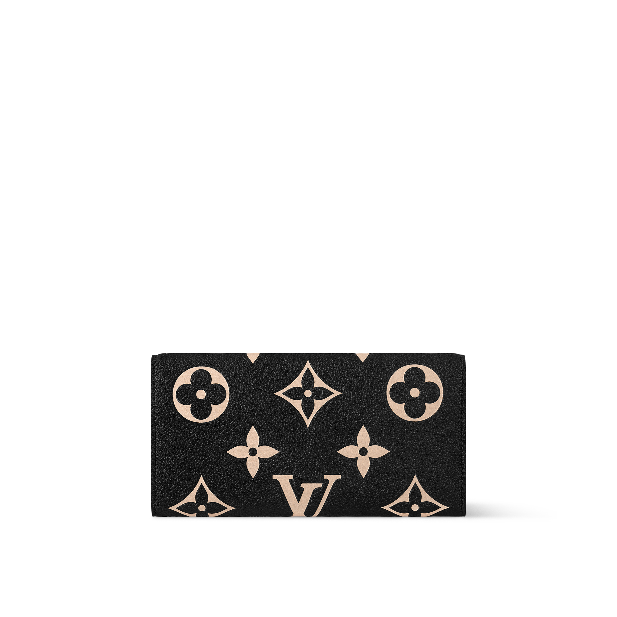 Cartera Emilie Piel Monogram Empreinte Bicolor Mujer Carteras y pequeña marroquinería Carteras grandes | LOUIS VUITTON (Zoom de producto)
