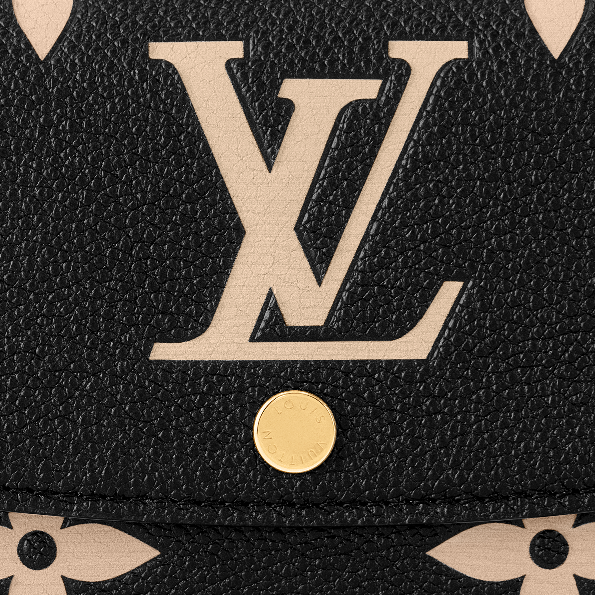 Cartera Emilie Piel Monogram Empreinte Bicolor Mujer Carteras y pequeña marroquinería Carteras grandes | LOUIS VUITTON (Zoom de producto)